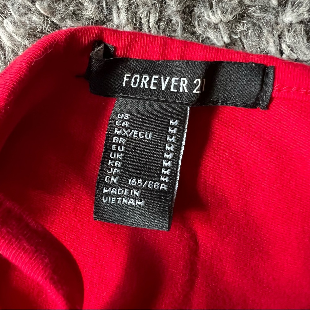 Forever 21 "Influencer" Red Bodysuit - Picture 6 of 6